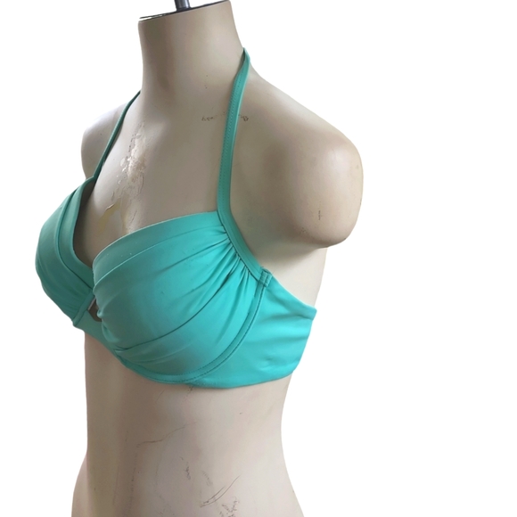 NWOT Victoria's Secret Close Up Demi Halter Bikini Top 36C - Picture 4 of 9